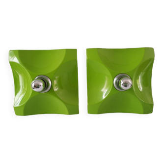 Pair of Italian sconces - Fael "Scudo"