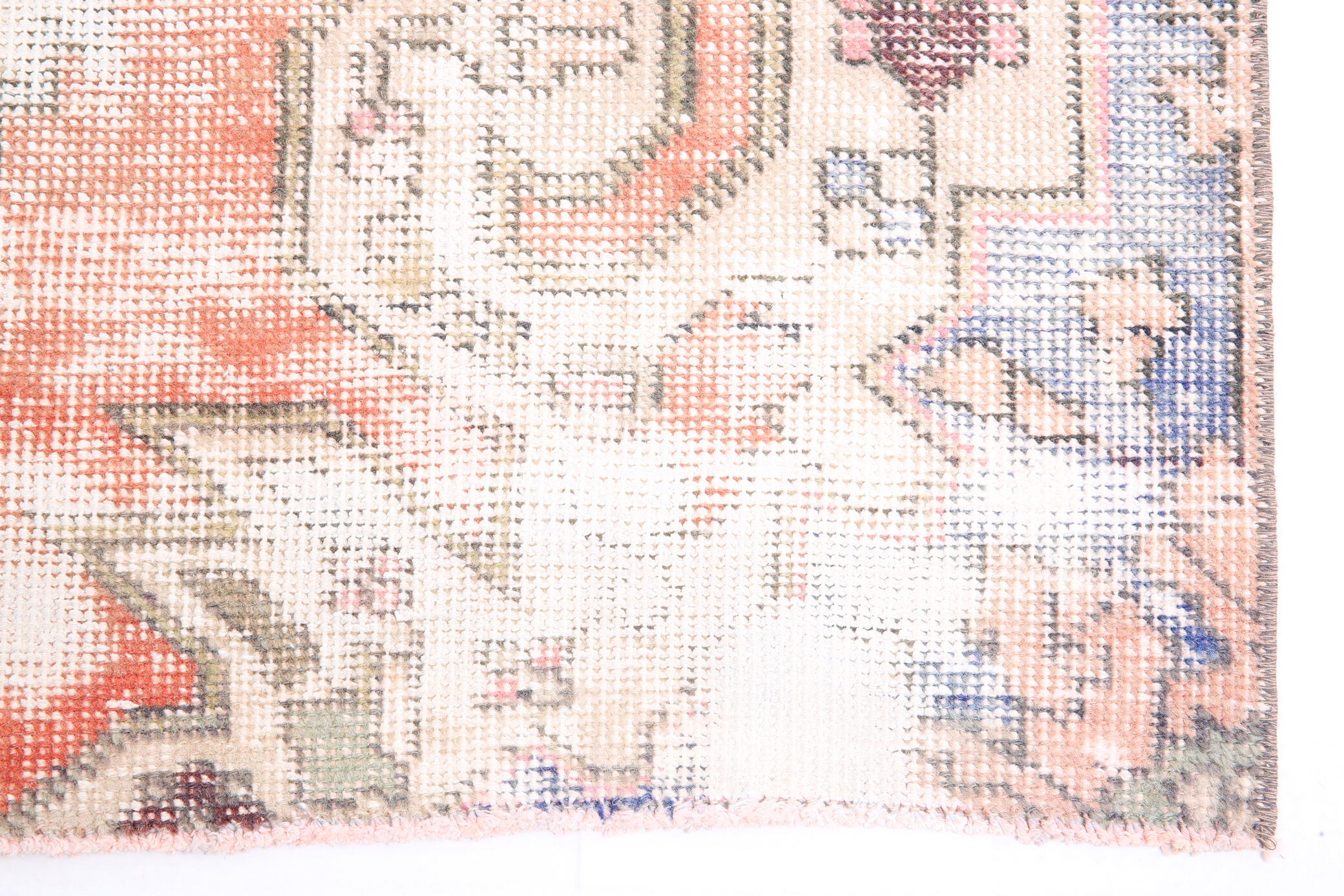 3x6 beige and red carpet rug