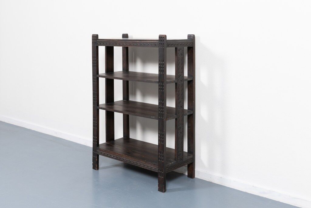 Mid-century handcrafted shelf, 1960s Italy