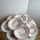 Set of 8 hollow plates - Onnaing Moisson Terre de fer