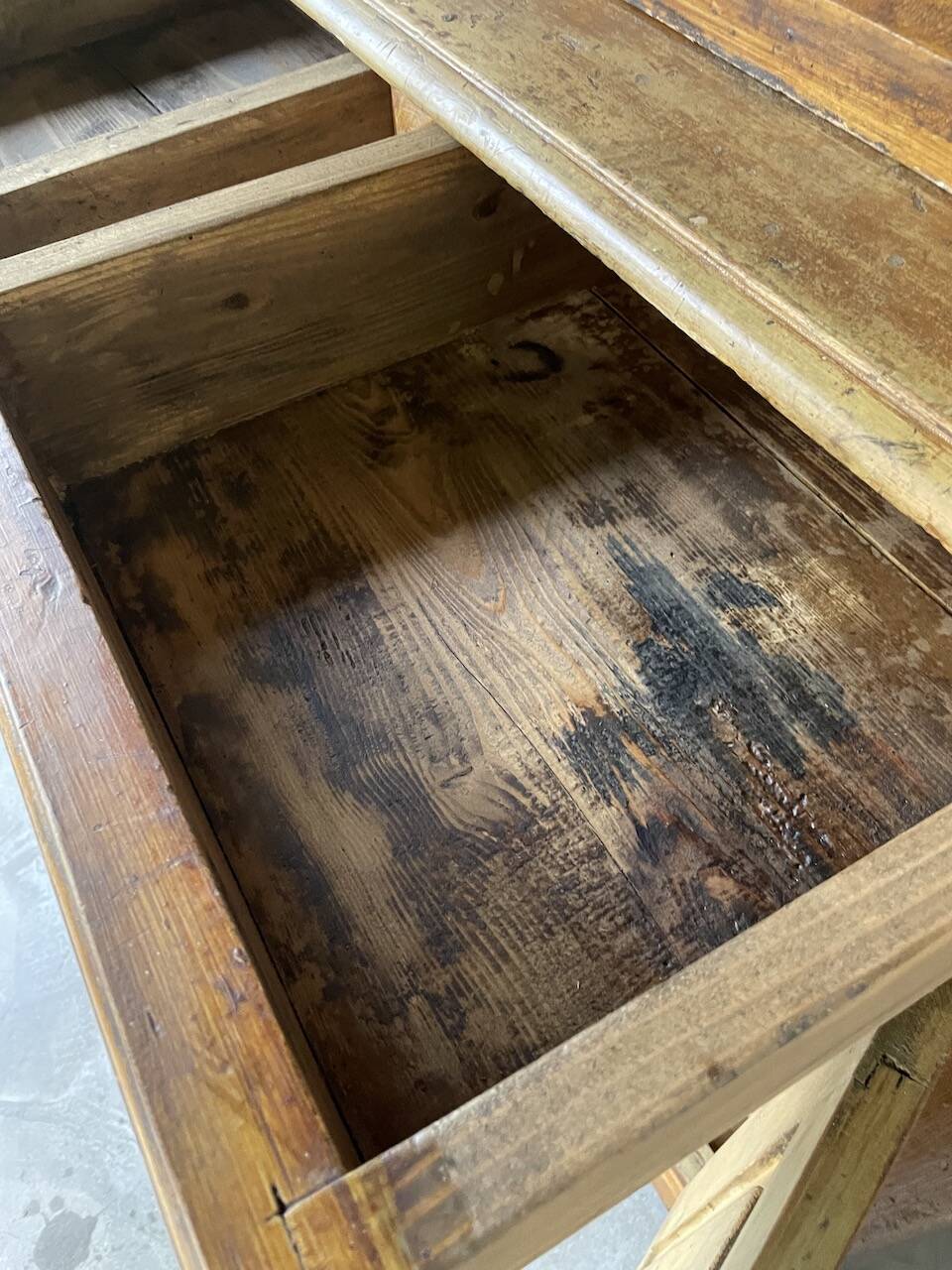 Two-body grocery cabinet, 1900