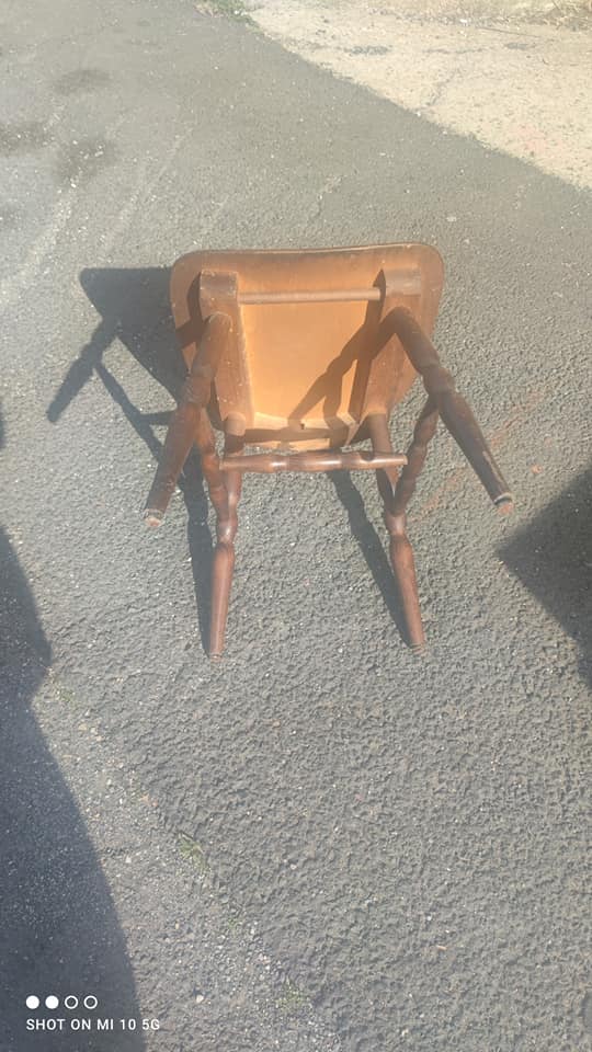 Set of 6 "Menuet" model chairs by Baumann circa 1960