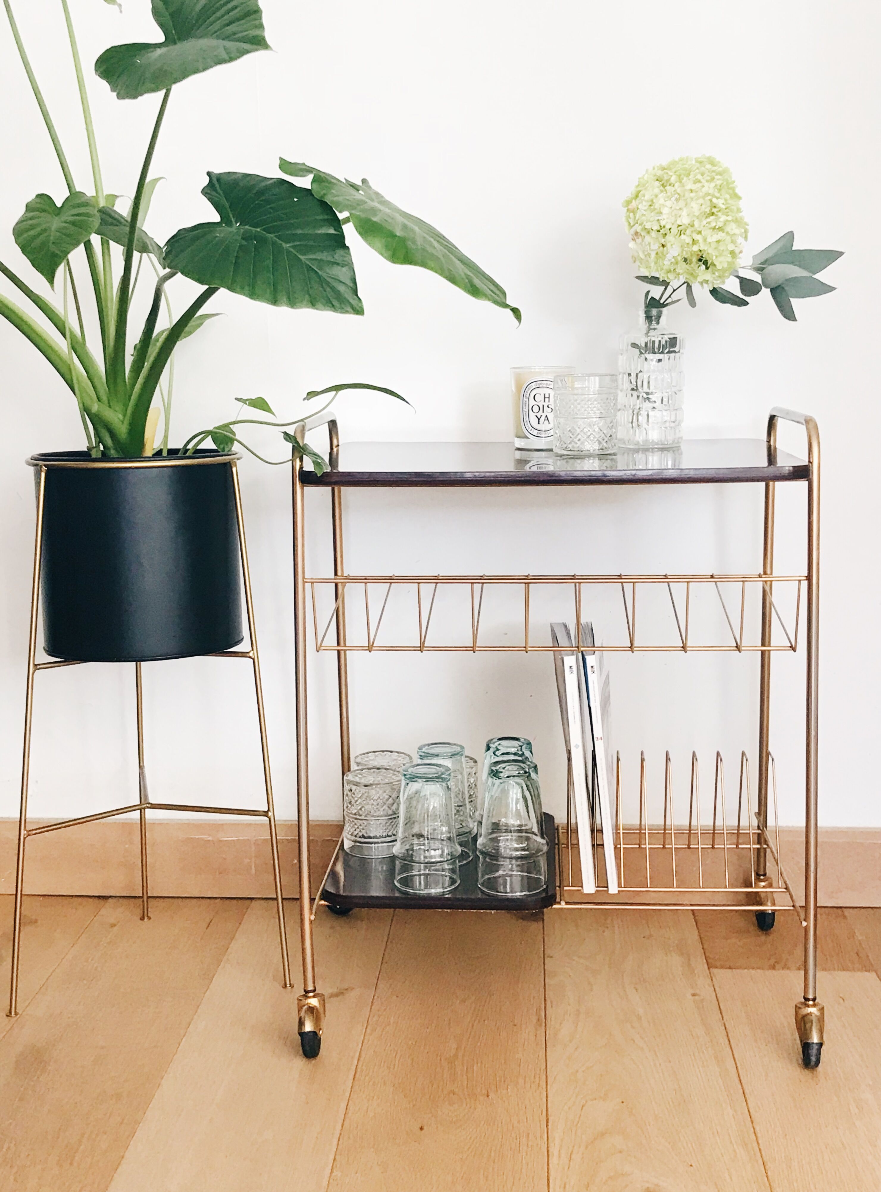 Vintage 60 years servicing table