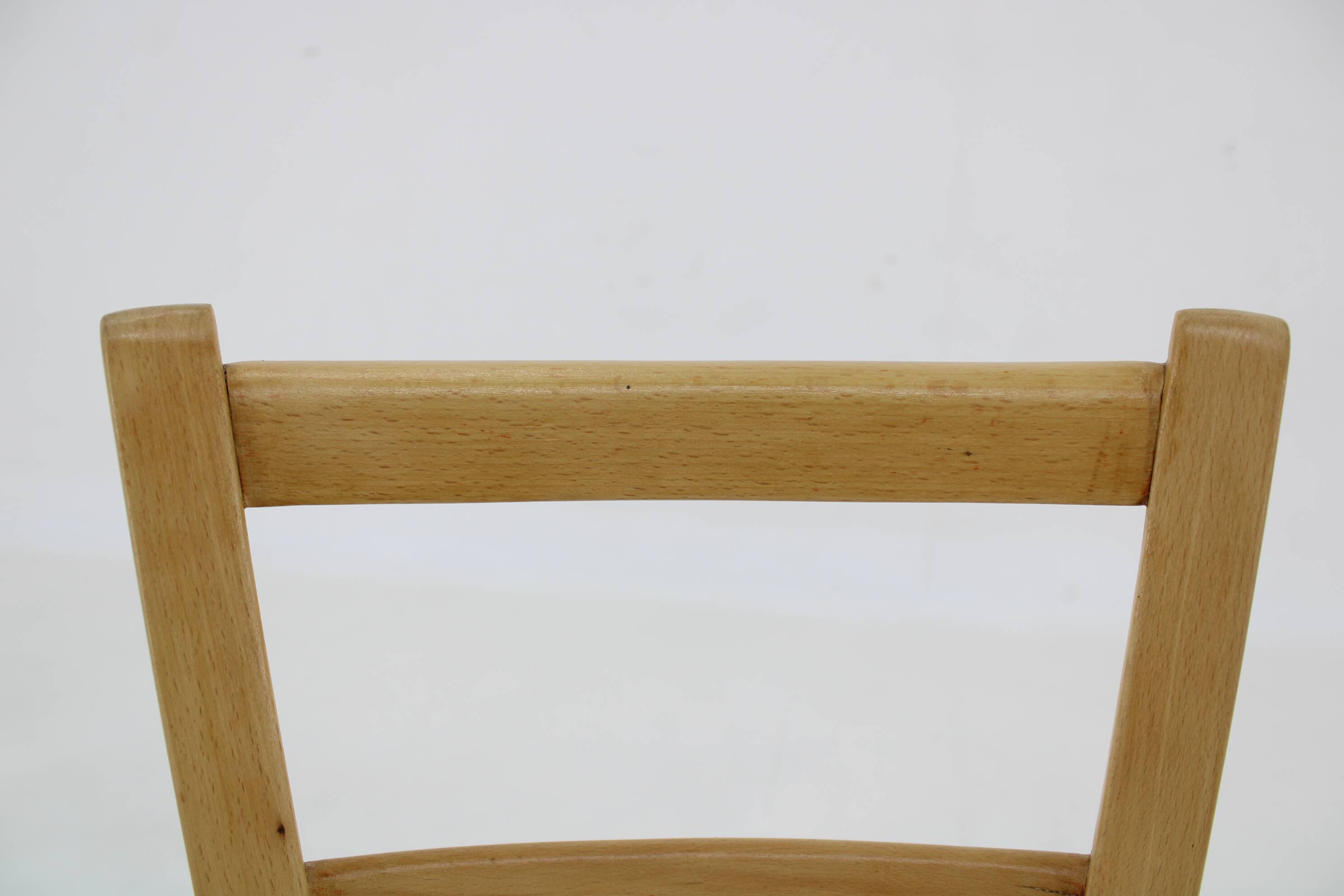 1970s Beech Children Chair ,Restored