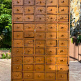 Industrial wooden drawer cabinet