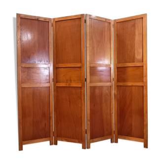 Paravent en bois année 60