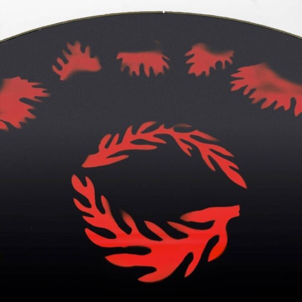 able cocktail tripode verre et bois années 50