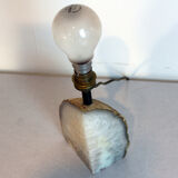 Decorated with a rock crystal lamp