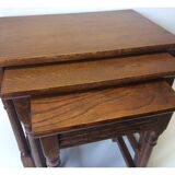 Rustic nesting tables