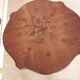 Small round marquetry table