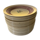 24 hollow faience plates by GIEN