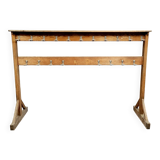 Art Deco school coat rack circa 1940