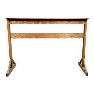 Porte manteaux d'ecole époque Art Déco vers 1940