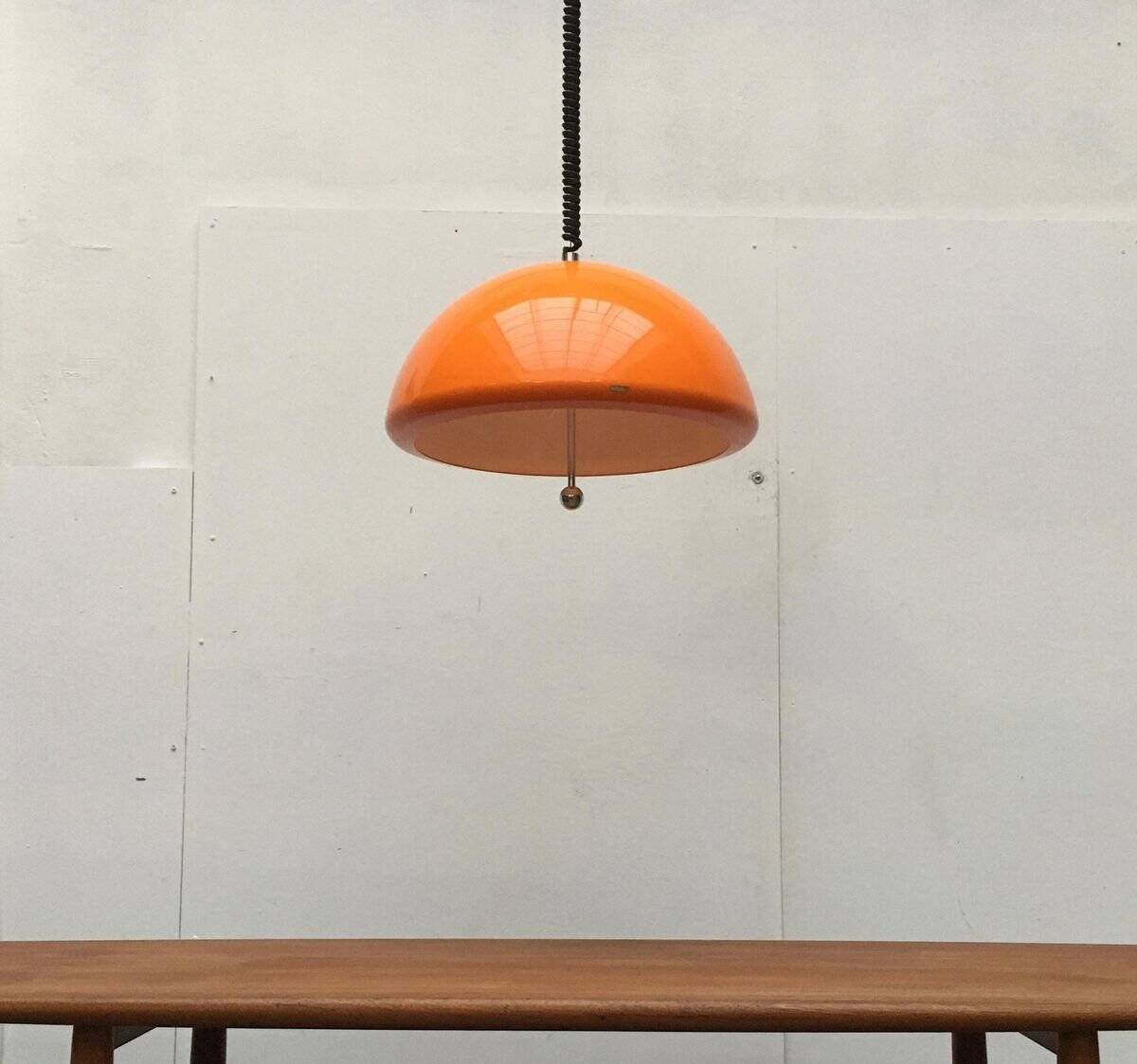 Space Age pendant lamp Cabras by Luigi Massoni for Guzzini