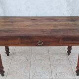 19th century walnut table