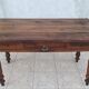 19th century walnut table