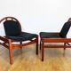 Paire de fauteuils Baumann Argos 1970
