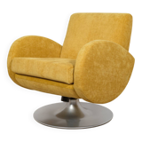 Fauteuil pivotant du milieu du siècle, Danemark, années 1960,