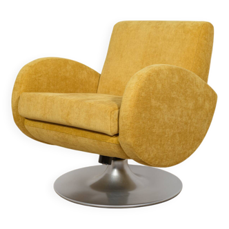Mid-Century Swivel Armchair, Denmark, 1960s,
