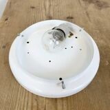 Vintage Ceiling Light with Milk Glass, 1980s
