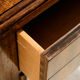 Restored maple bedside table by Drexel