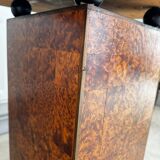 2 marquetry side tables