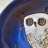 Empty owl ceramic pocket from Dour 60s