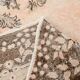 Tapis Vintage Floral Classique Fait Main 5x9 Marron Beige, 167x283Cm SK 5465