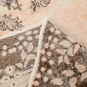 5x9 Brown Beige Classic Floral Handmade Vintage Rug, 167x283Cm SK 5465