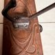 Carved Art Nouveau Coat Rack in Carved Oak