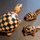Traditional Berber ceramic turtle family