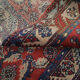 Indian runner rug, long handwoven  mahal carpet  95x447cm