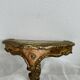 Small Florentine wall console