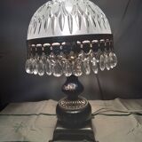 Porcelain lamp and tassels