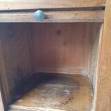 Curtain bedside table