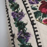 Vintage Turkish rug from Oushak, hand-woven 115x144 cm