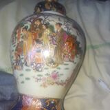 Chinese ceramic vase signed and numbered