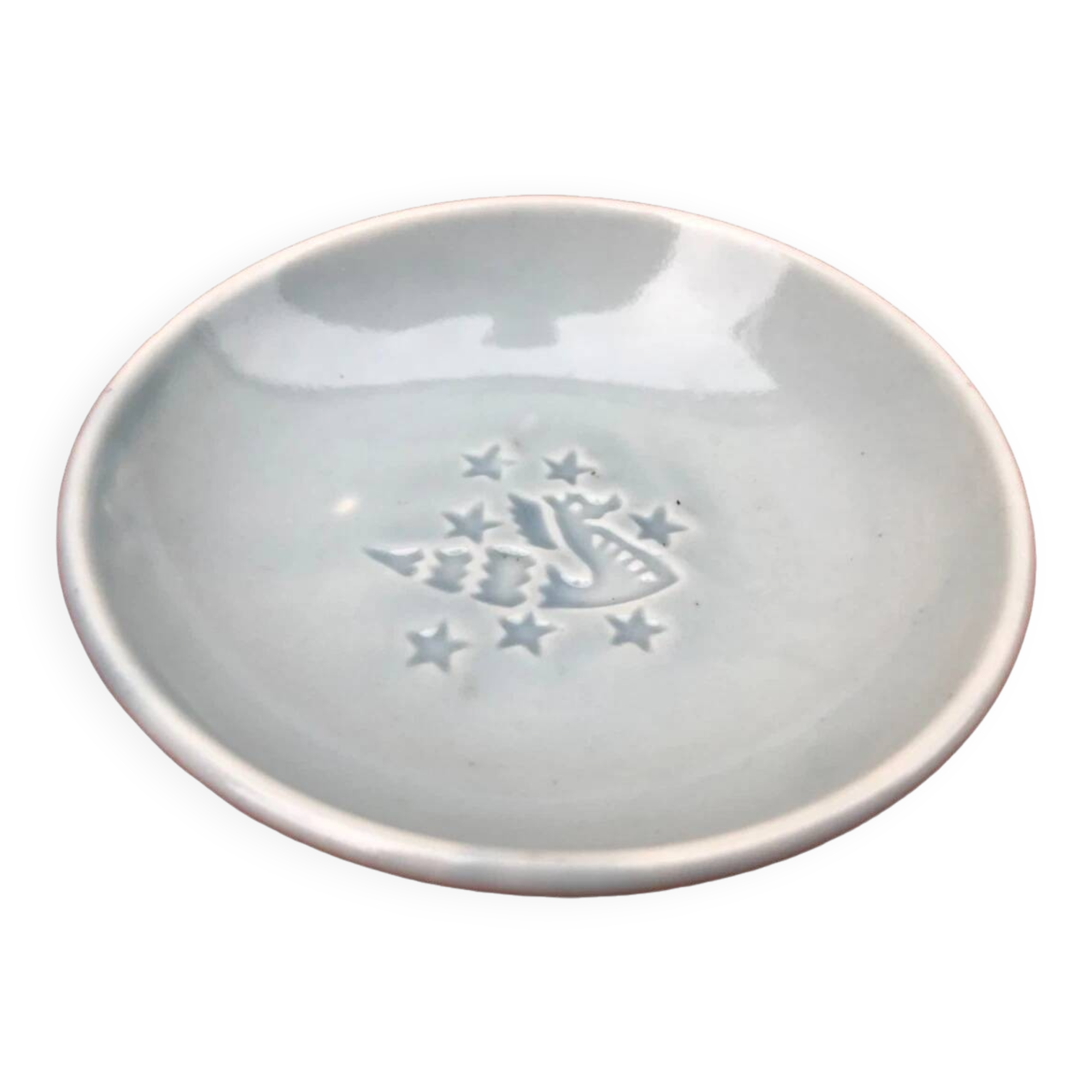 "Collector" bowl Concorde Air France AF 05322 Gien earthenware