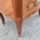 Dresser chiffon marquetry style louis xv marble top