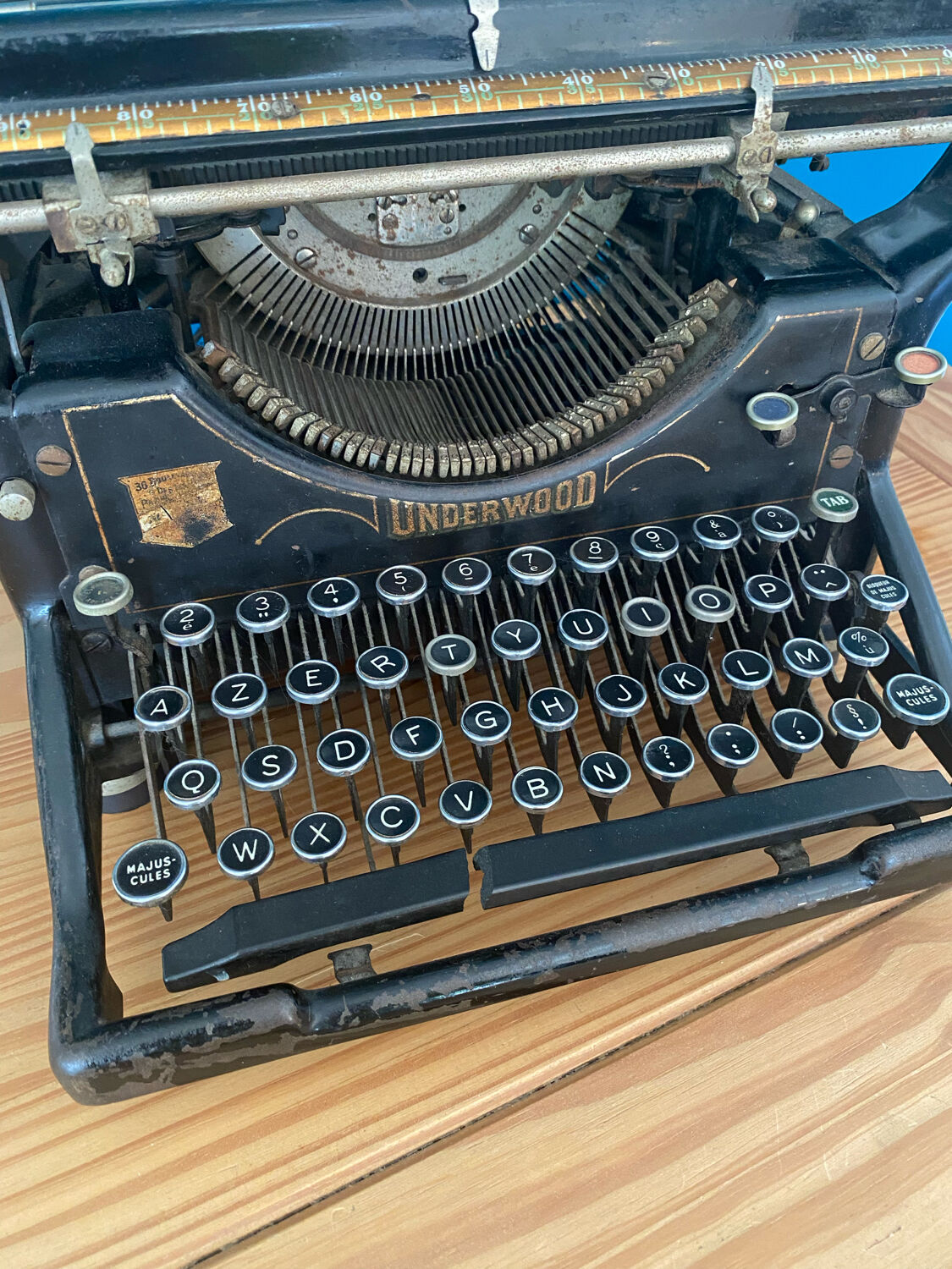 Underwood typewriter