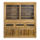 Industrial pine sideboard