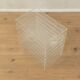 Vintage Acryl Magazine Rack, Filing Storage