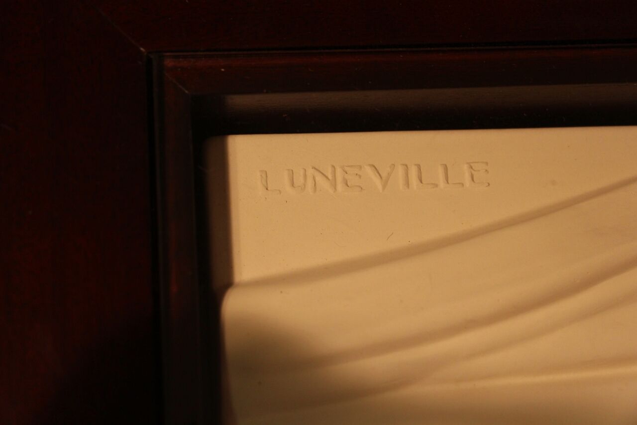 Large Console Jean Boggio and the pottery of Lunéville