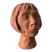Terracotta bust