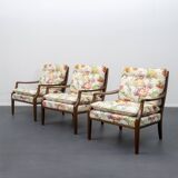 Fauteuil vintage années 60, restauré, trois disponibles