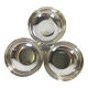 3-compartment silver-plated metal appetizer dish, 1970