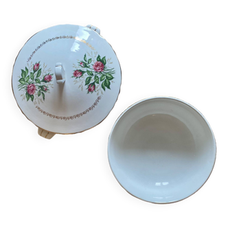 Vintage tureen and salad bowl - Maintenon model by Moulin des Loups