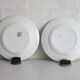 Antique flower plates DAISY St Amand x 2