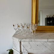 Arques crystal stemmed glasses