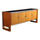 Vintage buffet Palazzi dell'Arte Cantù in walnut veneer, Italy, 1940s.